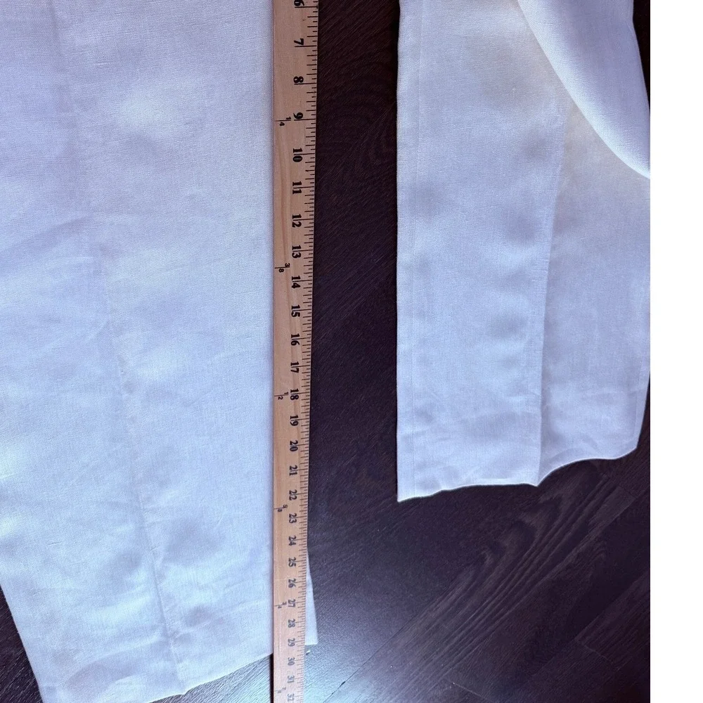 NWT Banana Republic Soquel Linen Suit Butter Yellow 40S Tailored Slim fit 34